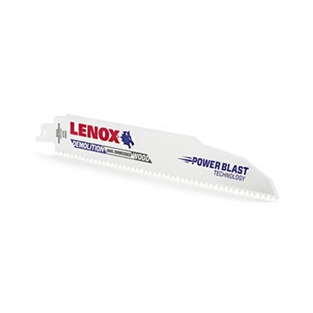 【LENOX 狼牌】美國製造 狼牌雙金屬軍刀鋸片 破壞狼 破拆用 9吋x10T  五片入(LET20372960R5)