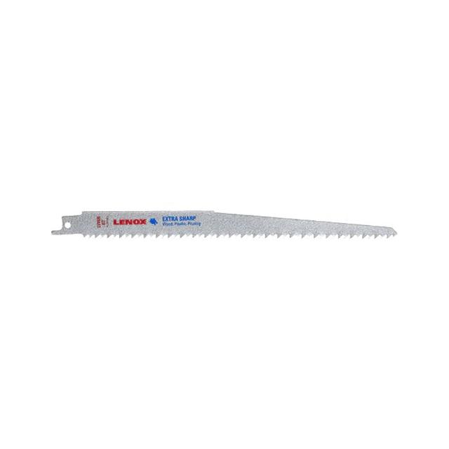 【LENOX 狼牌】美國製造 超鋒利多面研磨鋸齒軍刀鋸片229mm 五片裝(LE121029W6R)