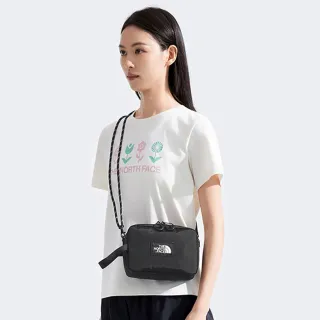 【The North Face】北面男女款黑色休閒腰包｜8DJRKX7(一包兩背設計)