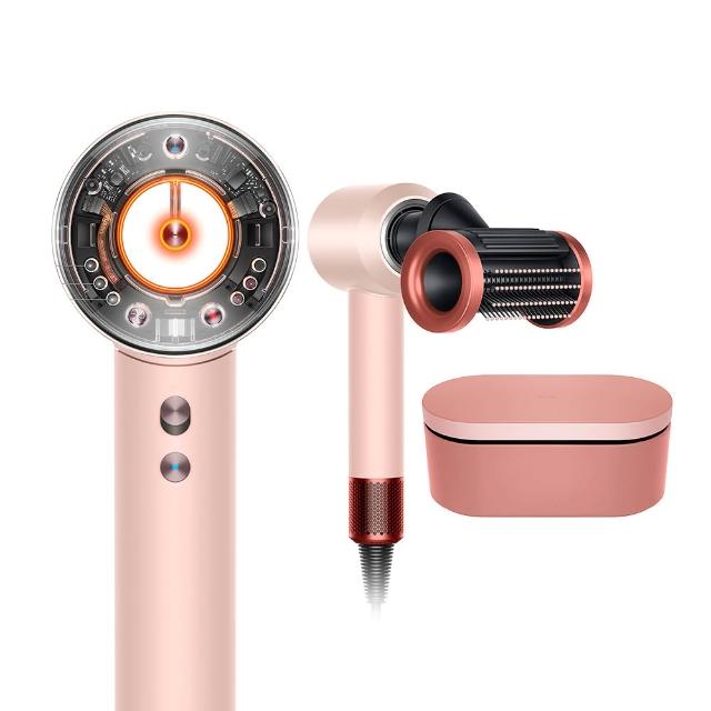 【dyson 戴森 限量福利品】HD16 Supersonic Nural™ 全新一代 吹風機 溫控 負離子(山櫻粉禮盒版 限定色)