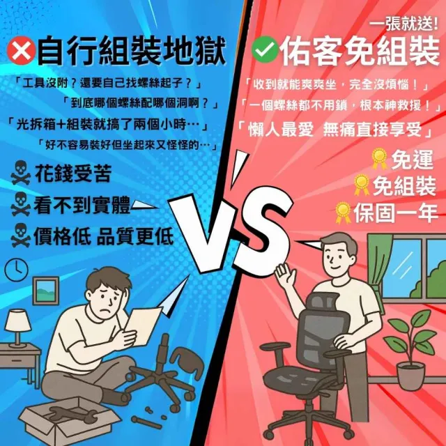 【YOKA佑客家具】太空懸浮 全網 滑翔椅-免組裝(人體工學椅 辦公椅 電腦椅 電競椅)