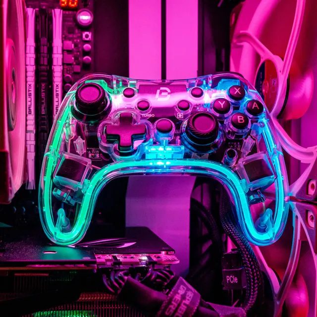 【Bteam】副廠 Neonlight 天虹版 遊戲手把(適用於Switch/PC裝置 - Switch鍵位)