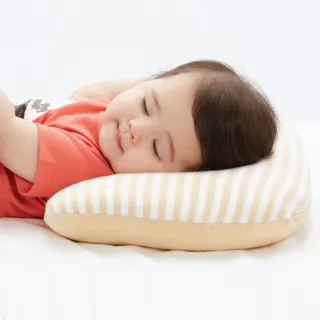 【mamaway 媽媽餵】敷料親膚棉嬰兒防溢奶枕頭 枕心x1+枕套x1(嬰兒枕 寶寶枕 防溢奶一枕多用)