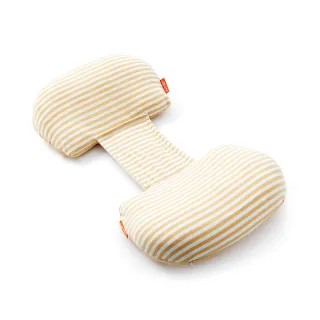 【mamaway 媽媽餵】敷料親膚棉貝殼枕 枕心x1+枕套x1(孕婦枕 側睡枕 多功能萬用枕)