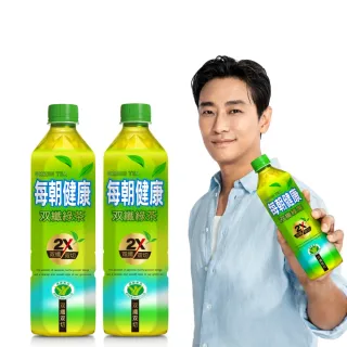 【每朝健康】雙纖綠茶650mlx2箱(共48入;官方直營)