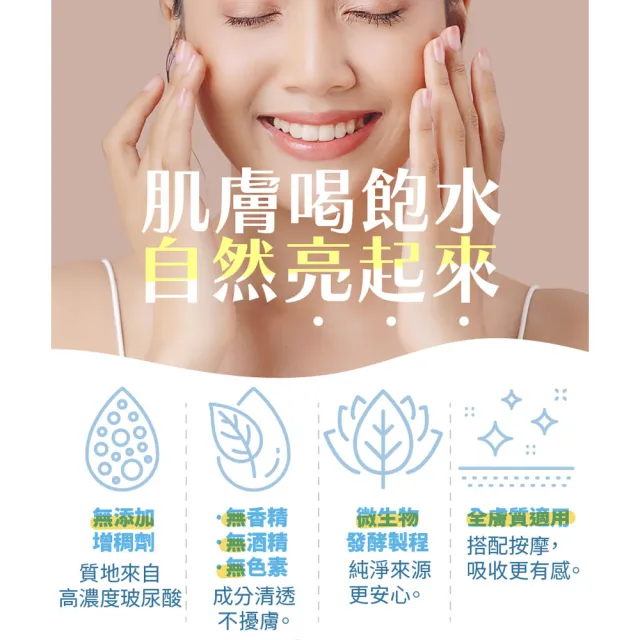 【古寶無患子】真材實料玻尿酸保濕精華液30ml(高濃度玻尿酸/深層保濕/保濕精華/清爽不黏膩)