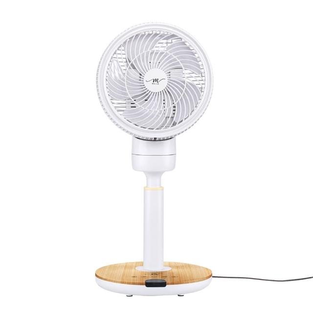 【MOLIJIA 魔力家】9吋落地型-360度全自動DC變頻無刷直流循環扇/ DC節能風扇/涼風扇/孝親/送禮(BY010086)