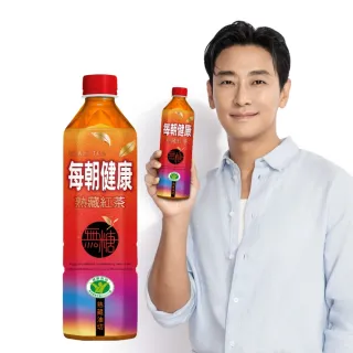 【每朝健康】熟藏紅茶-無糖650mlx24入/箱(官方直營)