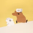 【YVONNE 以旺傢飾】100%美國棉四季被-QUOKKA & BOBO 盛夏黃(雙人 純棉 棉被 水洗 DINOTAENG)