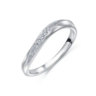 【PROMESSA】PT950鉑金 星宇系列 鑽石戒指(女戒)