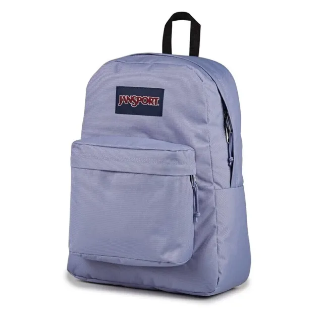 【JANSPORT】雙11 Superbreak Plus 後背包 運動包 雙肩背包 紫(JS0A4QUELA6)