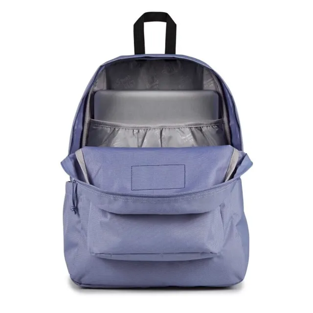 【JANSPORT】雙11 Superbreak Plus 後背包 運動包 雙肩背包 紫(JS0A4QUELA6)