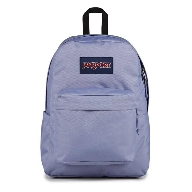 【JANSPORT】雙11 Superbreak Plus 後背包 運動包 雙肩背包 紫(JS0A4QUELA6)