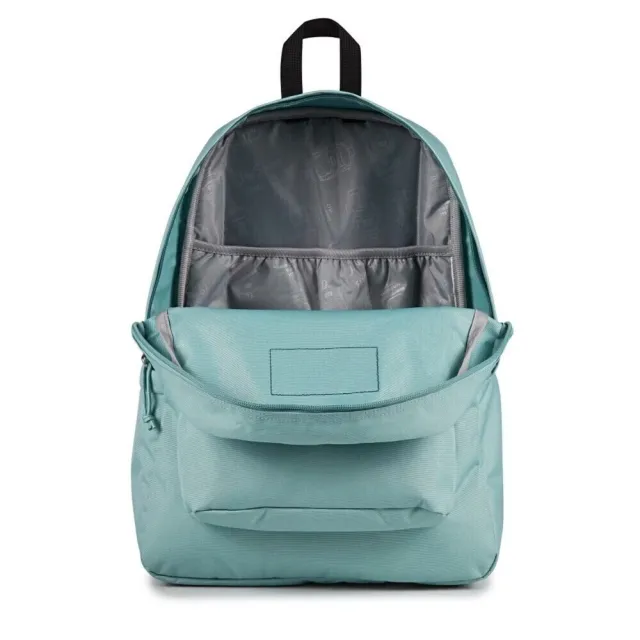 【JANSPORT】雙11 Superbreak Plus 後背包 運動包 雙肩背包 綠(JS0A4QUELA8)