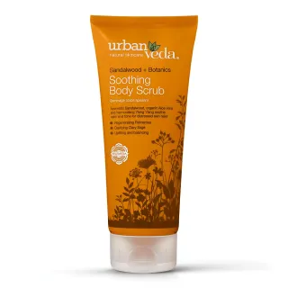 【寶草園】英國城市吠陀檀香身體磨砂露200ml/瓶(身體去角質)