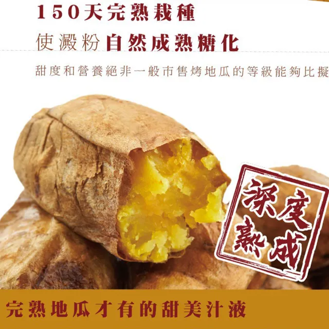 【北灣冰烤地瓜王】特選台農57號-極品原型小地瓜(3000克/包x3)