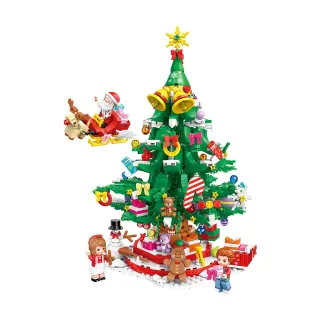 【Qman 啟蒙積木】KEEPPLAY 聖誕系列 豪華聖誕樹