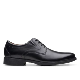 【Clarks】男鞋 Whiddon Plain 寬楦設計素面德比鞋 皮鞋(CLM52918D)