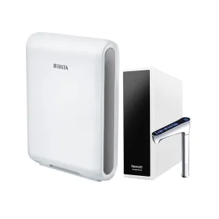【BRITA】官方直營mypure pro X9櫥下瞬熱雙溫淨水組(白色 專利升級版)