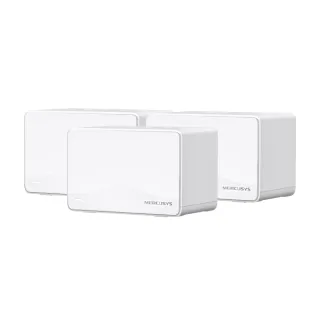 【Mercusys 水星】WiFi 7 BE3600 雙頻 真 Mesh 無線路由器 分享器(Wi-Fi 7/支援AI筆電/Halo H25BE 三入組)
