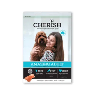 【CHERISH 切爾西】雞肉鮭魚低敏聰明成犬配方試吃包 100G(成犬配方飼料 試吃包)