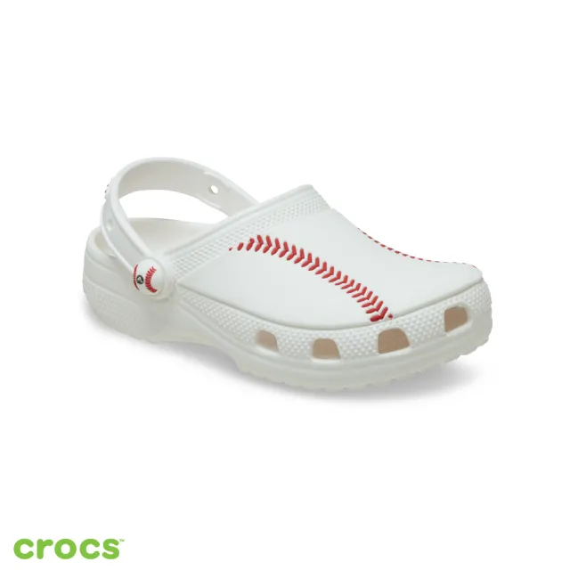 【Crocs官方直營】童鞋 大童 經典Baseball 棒球克駱格(211259-100)