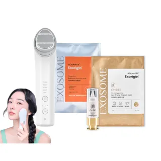 【AQUAMAX 奧科美氏】彈潤緊緻全效美容儀EX(全效七合一/肌膚管理 一機搞定)