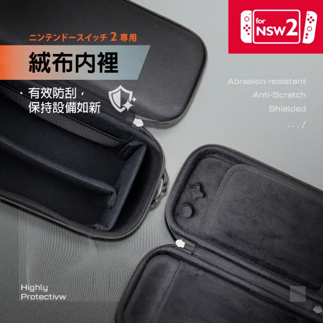 Switch2 NS2 組合式全配件收納包(子母包設計)