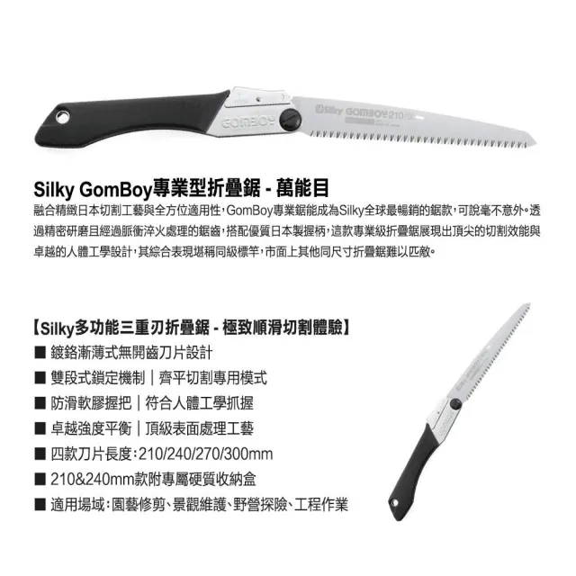 【Silky 喜樂】直鋸 270mm折疊鋸121-27(手鋸  合鋸 修枝鋸 木工鋸 折合鋸 摺合鋸)