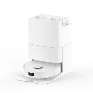 【Roborock 石頭科技】福利機 Qrevo MaxV掃地機器人(60度熱水洗/自動集塵補水/機械手臂/視訊鏡頭)