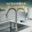 【匠俱】抽拉式全銅廚房水龍頭(洗菜盆水槽龍頭 流理台龍頭 可伸縮冷熱增壓防濺水衛浴龍頭)