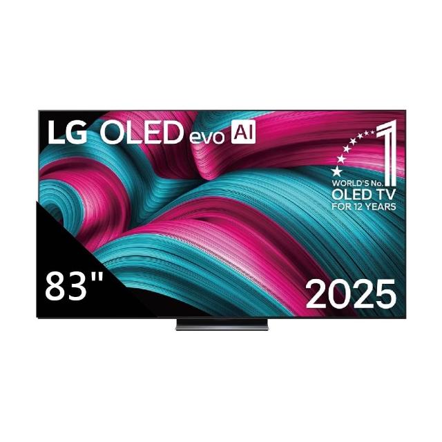 【LG 樂金】83 吋|C5極緻系列|LG OLED evo AI 4K 智慧顯示器/台OLED83C5PTA(含基本安裝)