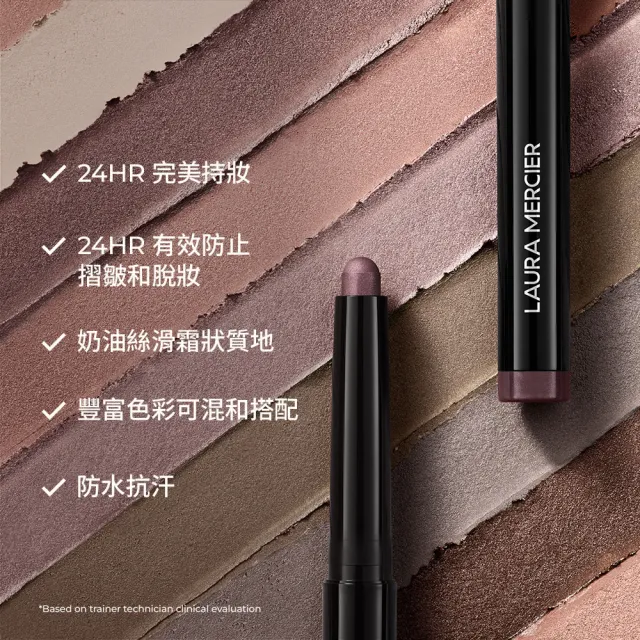【LAURA MERCIER 蘿拉蜜思】奢華絲柔眼彩筆超殺組(MOMO獨家)