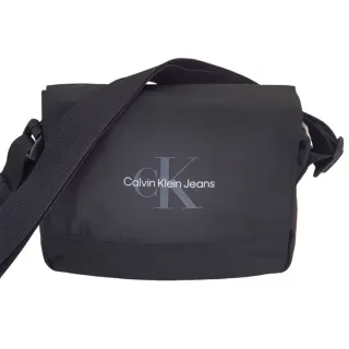 【Calvin Klein】輕便防水布小款郵差包單肩包斜背包(贈原廠紙袋/七夕情人節)