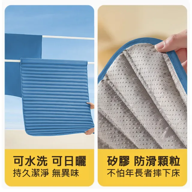 【舒福家居】全新升級減壓護理透氣墊 減壓防褥瘡床墊(減壓床墊附專用床套組-90X180cm)