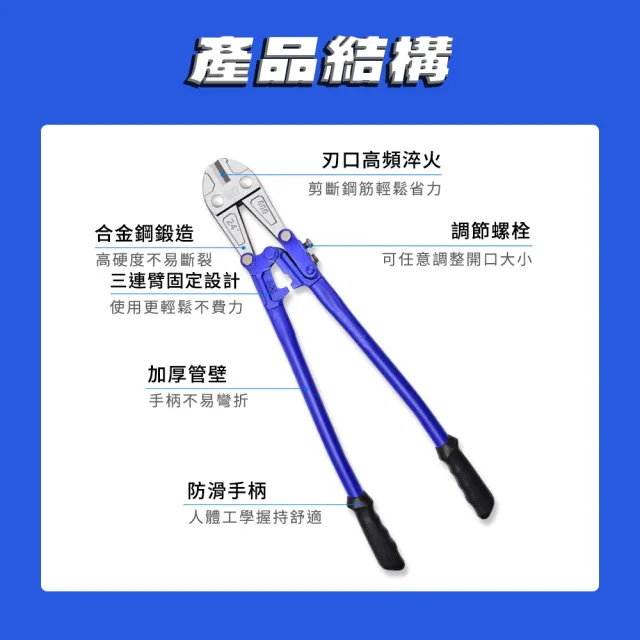 【MASTER】14吋大鐵剪 破壞剪 斷線鉗 鋼筋剪 鐵線鉗 鋼絲鉗 鐵條鉗 電纜剪 鐵皮剪刀 618-WC14(鋼絲剪)