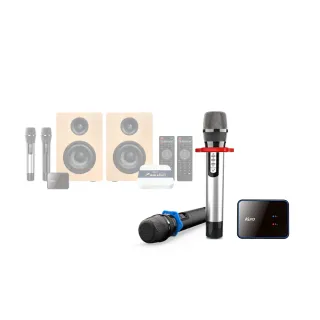 【Kuro 酷樂】官方直營(CSM-202TA 無線K歌美聲雙麥克風)