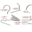 【樂邦】不鏽鋼防滑衣架-40cm/40入(曬衣架 晾衣架 衣架)