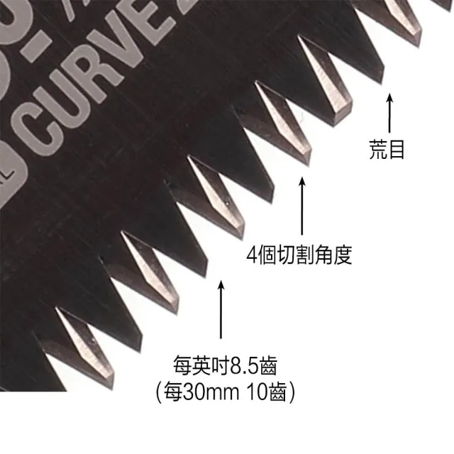 【Silky 喜樂】替換刀片無握把 170mm狩獵鋸751-17(折疊鋸 狩獵鋸 折合鋸 可折疊 摺疊鋸)