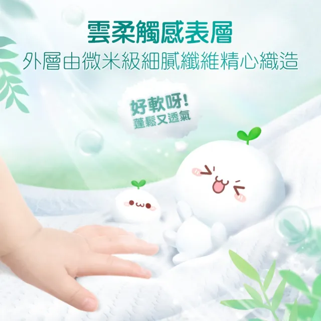 【幫寶適】清新幫 黏貼型 S-XL 嬰兒紙尿褲/尿布(超吸超軟超薄)