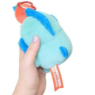 【小禮堂】雙11 Sanrio 三麗鷗 人魚漢頓 愛心扣環絨毛玩偶吊飾 好友款(平輸品)