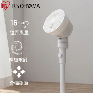 【IRIS】直立式風扇 旋鈕款 STF-AC15(適用8坪 大風量 風扇 循環扇 電風扇 換氣扇)