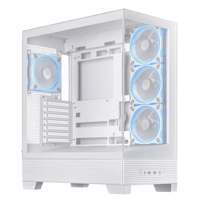 【華碩平台】R9十二核RTX 5060 Ti 8G{倪克斯KE8C}水冷PBA電競電腦(R9 9900X3D/X870/32G D5/1TB/WIFI)
