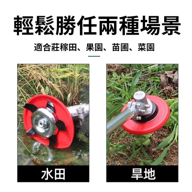 【小達】割草盤 除草盤 除草頭 割草機多功能配件 水陸專用刀片(水田旱地兩用/快速切割/割草不傷苗)