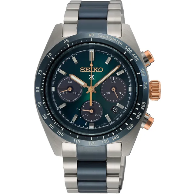【SEIKO 精工】Prospex 配戴款限量太陽能三眼計時手錶 錶 生日禮 送禮(SSC925P1/V192-0AK0B)