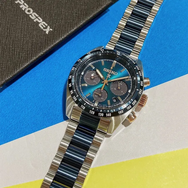 【SEIKO 精工】Prospex 配戴款限量太陽能三眼計時手錶 錶 生日禮 送禮(SSC925P1/V192-0AK0B)