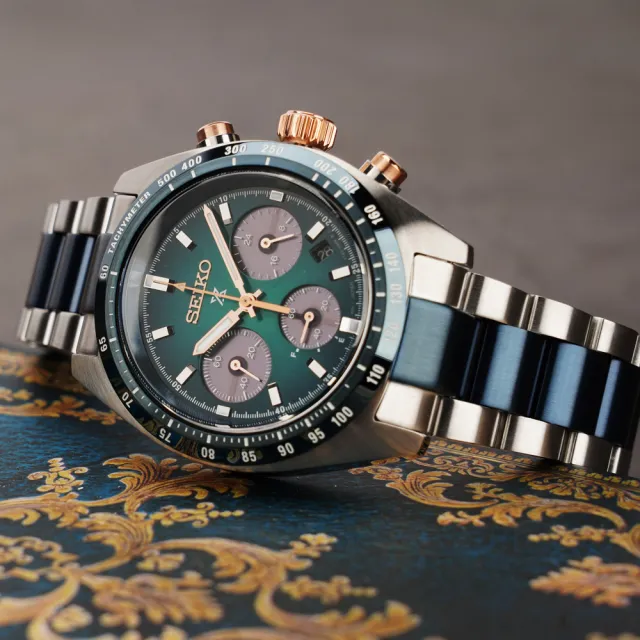 【SEIKO 精工】Prospex 配戴款 限量太陽能三眼計時錶 錶 生日禮 送禮(SSC925P1/V192-0AK0B)