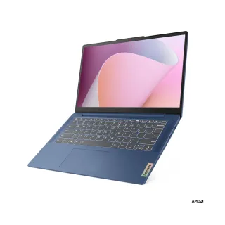 【Lenovo】Office 2024組★14吋R7輕薄筆電(IdeaPad Slim 3/82XL008JTW/R7-5825U/16G/512G/W11/藍)