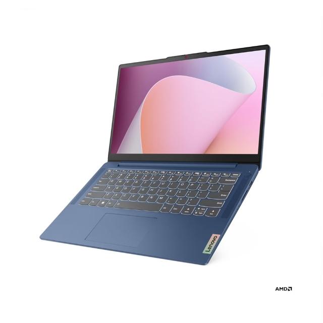 【Lenovo】Office 2024組★14吋R7輕薄筆電(IdeaPad Slim 3/82XL008JTW/R7-5825U/16G/512G/W11/藍)