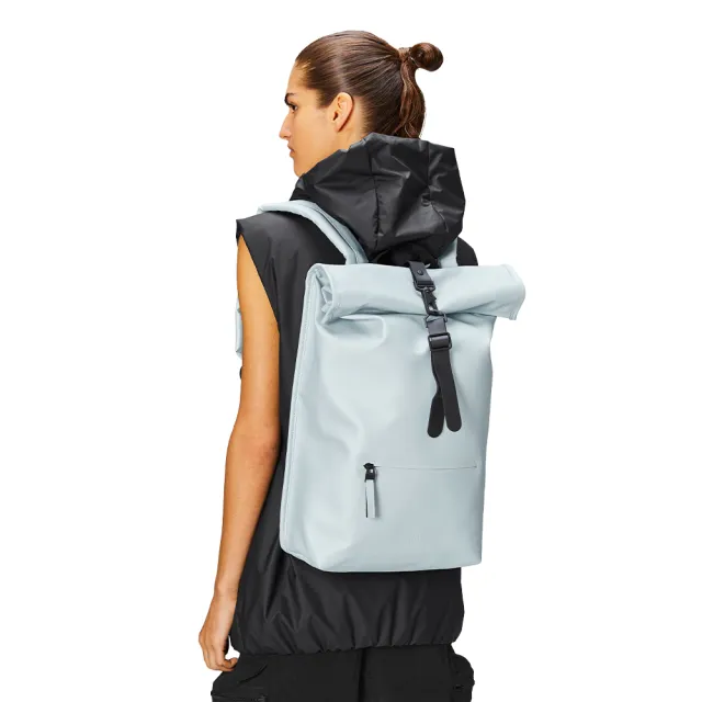 【Rains】Rolltop Rucksack W3 防水捲蓋式後背包
